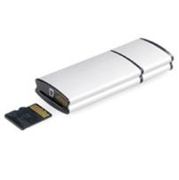 Platinet PMFMMSD8 8GB USB 2.0 Typ A Schwarz, Weiß USB-Stick