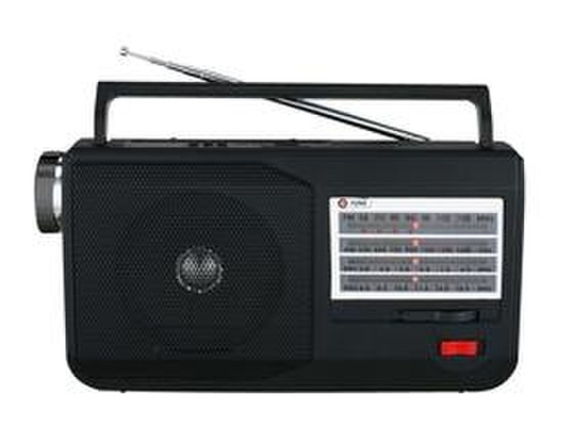 Supersonic SC-1084 Tragbar Schwarz Radio