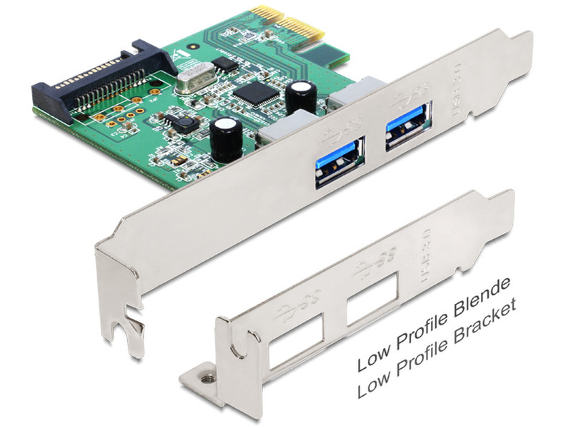 DeLOCK 89356 Eingebaut USB 3.0 Schnittstellenkarte/Adapter