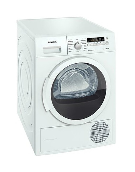 Siemens WT46W270EX Отдельностоящий Фронтальная загрузка 7кг A++ Белый сушилка для белья