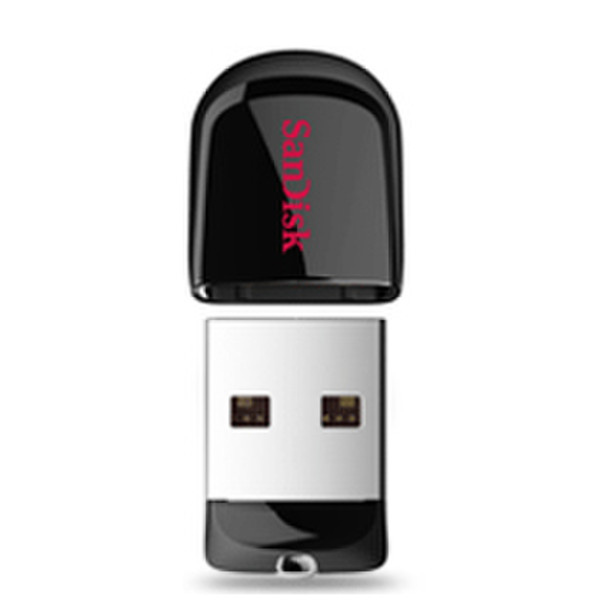 Sandisk Cruzer Fit 8GB 8ГБ USB 2.0 Черный USB флеш накопитель