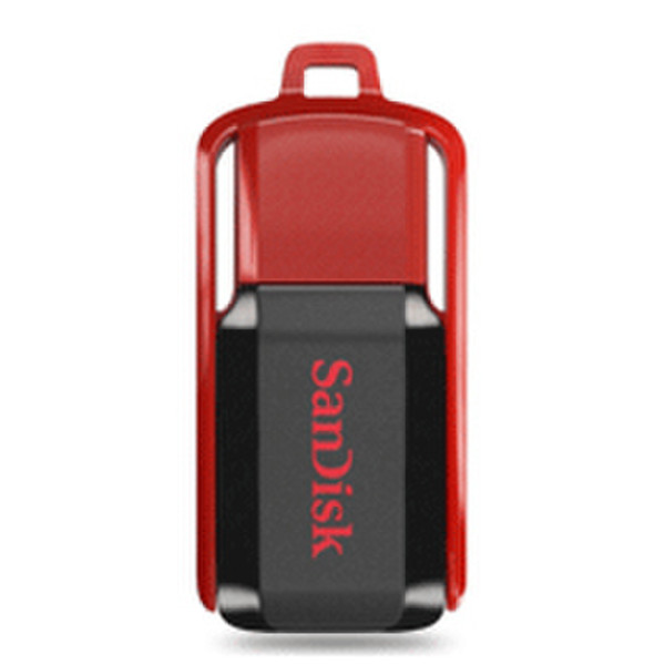 Sandisk Cruzer Switch 8GB 8GB USB 2.0 Schwarz, Rot USB-Stick