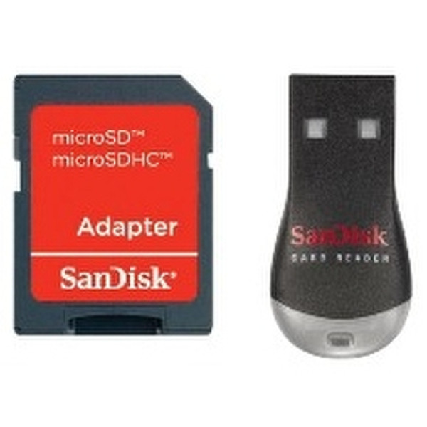 Sandisk MobileMate Duo USB 2.0 Черный устройство для чтения карт флэш-памяти