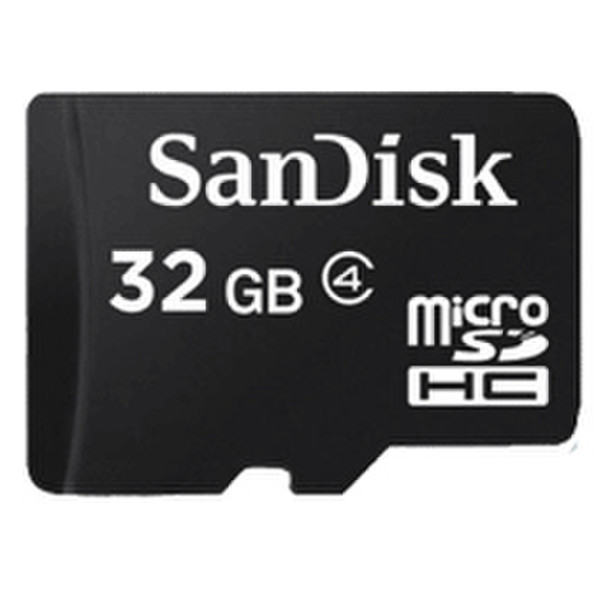 Sandisk microSDHC 32GB 32GB MicroSDHC Class 4 memory card