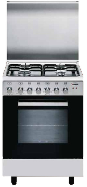 Glem A65RIF3 Freestanding Gas hob A Stainless steel cooker