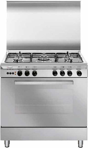 Glem U86GIF3 Freestanding Gas hob A Stainless steel cooker