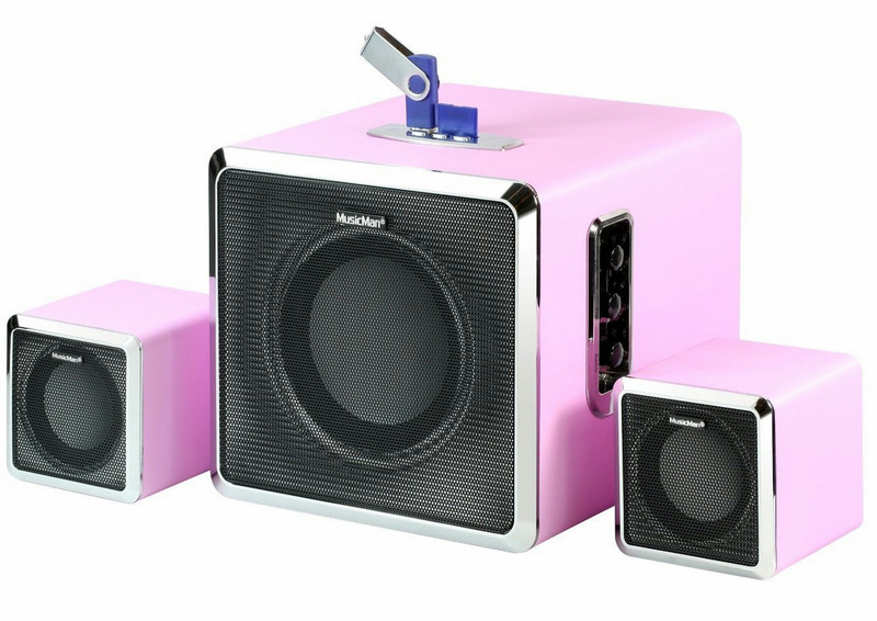 Technaxx Musicman BT-X3 2.1 27W Pink