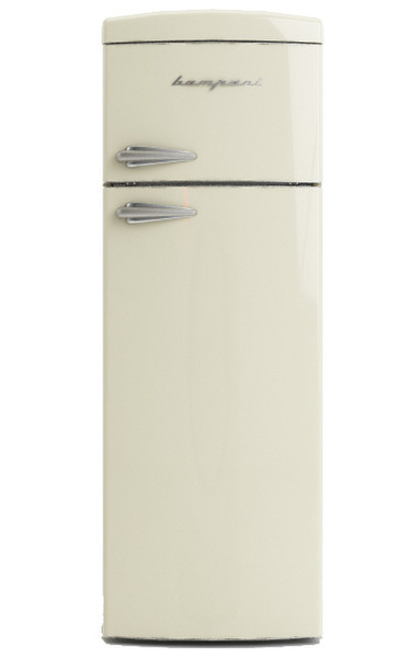 Bompani BODP262/C freestanding 311L A+ Cream fridge-freezer
