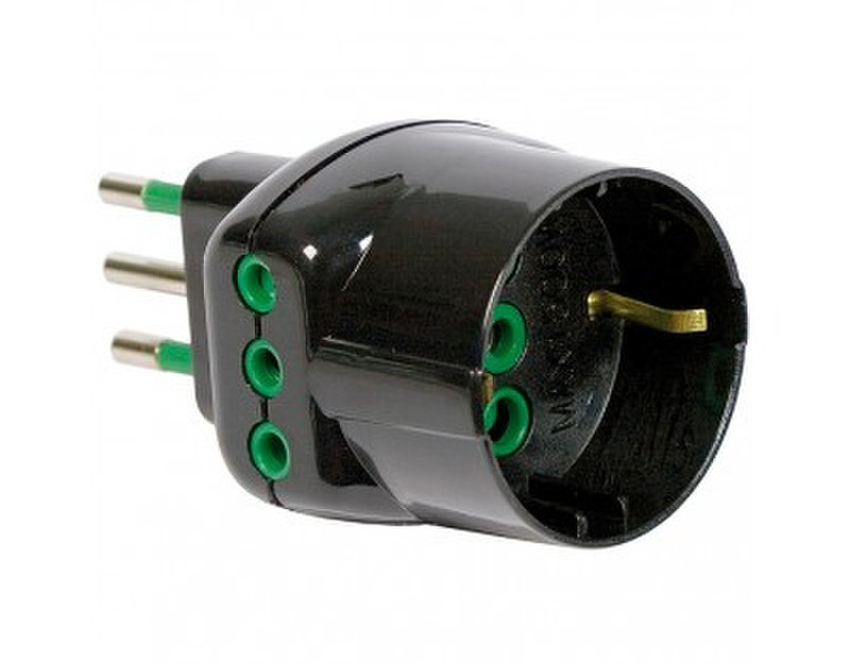 FME 87211 Type L (IT) Type L (IT) Black power plug adapter
