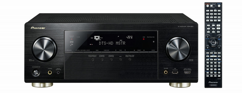 Pioneer VSX-923-K 7.2 Surround 3D Black AV receiver