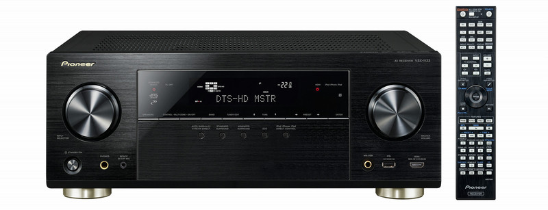 Pioneer VSX-1123-K 7.2 Surround 3D Schwarz AV-Receiver