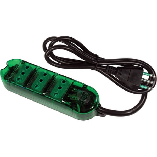FME 46002 3AC outlet(s) 1.5m Green power extension