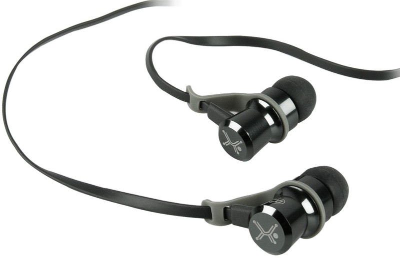 Perfect Choice PC-110996 Binaural im Ohr Schwarz, Grau Mobiles Headset