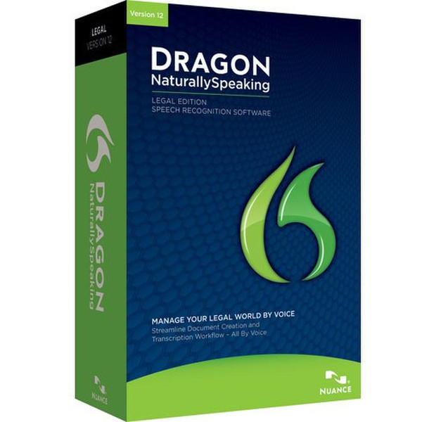 Nuance Dragon NaturallySpeaking 12.0 Legal