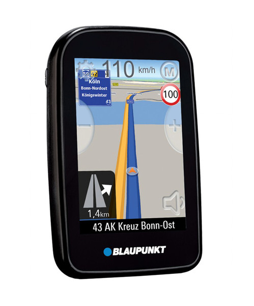 Blaupunkt MotoPilot 35 EU Handheld/Fixed 3.5" Touchscreen Black