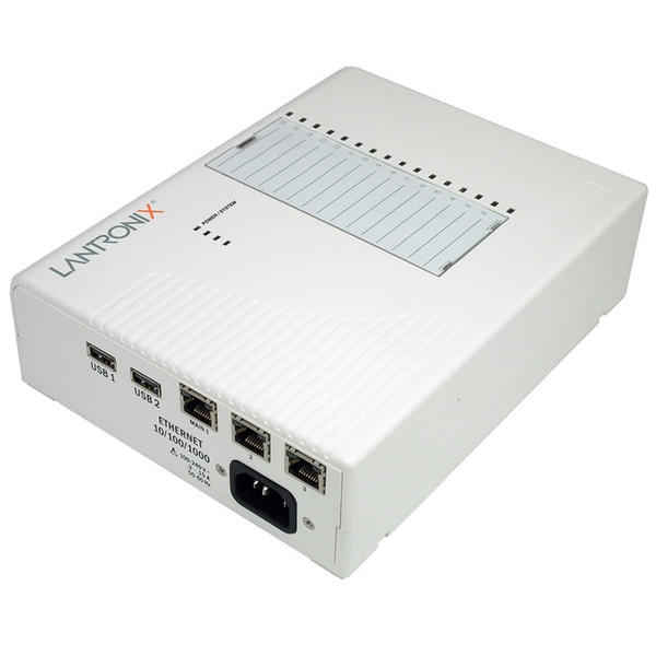Lantronix EDS-MD Ethernet-LAN Weiß Druckserver