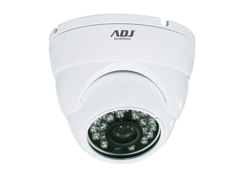 Adj 700-00010 CCTV security camera Для помещений Dome Белый камера видеонаблюдения