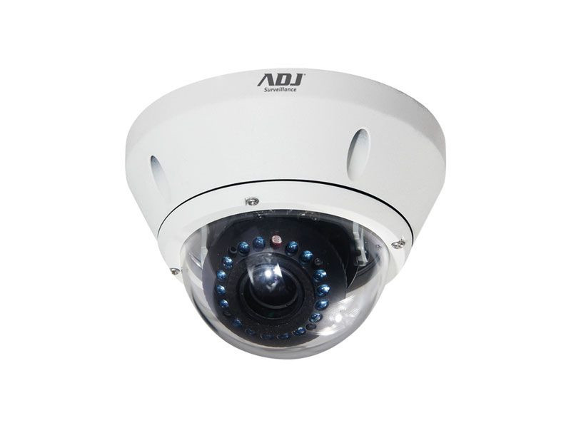 Adj 700-00025 CCTV security camera Kuppel Weiß Sicherheitskamera