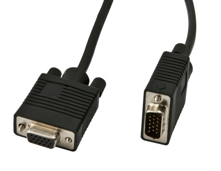 ALLNET 15-2068-10M 10м Черный кабель клавиатуры / видео / мыши