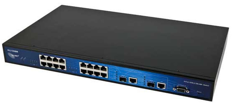 ALLNET ALL1268M Managed L2/L3 Gigabit Ethernet (10/100/1000) 19U Black