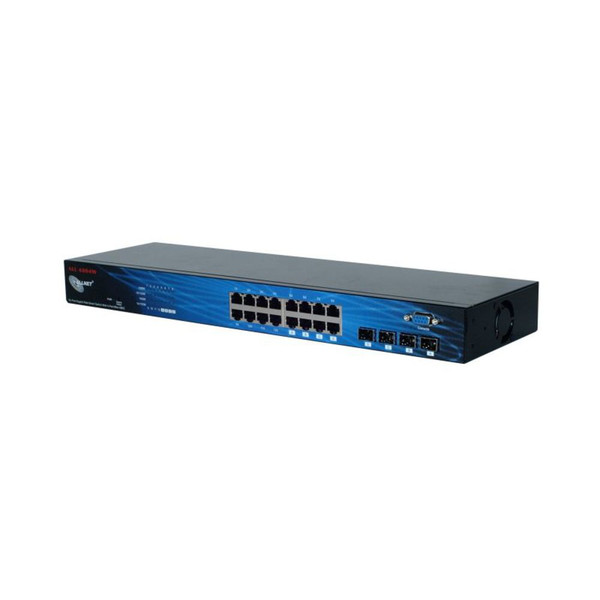 ALLNET ALL4804W Управляемый L2 Gigabit Ethernet (10/100/1000) Черный сетевой коммутатор