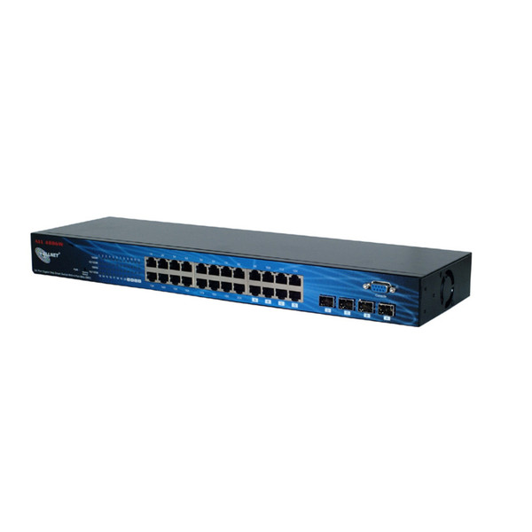 ALLNET ALL4806W Управляемый L2 Gigabit Ethernet (10/100/1000) Черный сетевой коммутатор