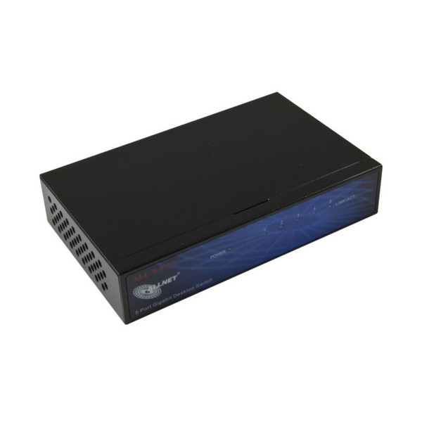 ALLNET ALL8445V3 Неуправляемый L2 10G Ethernet (100/1000/10000) Черный сетевой коммутатор