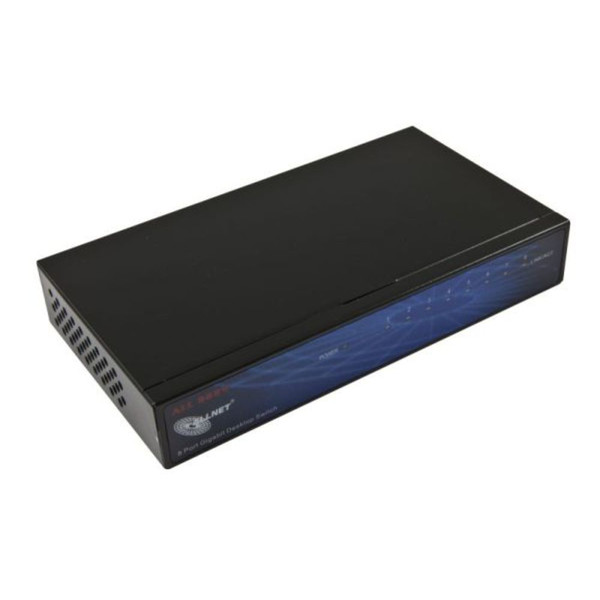 ALLNET ALL8889V4 Неуправляемый L2 10G Ethernet (100/1000/10000) Черный сетевой коммутатор