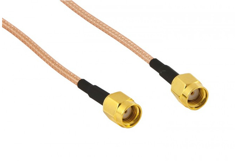 ALLNET ANT-PIG-RSMA-RSMA-30 0.3м R-SMA R-SMA Золотой коаксиальный кабель