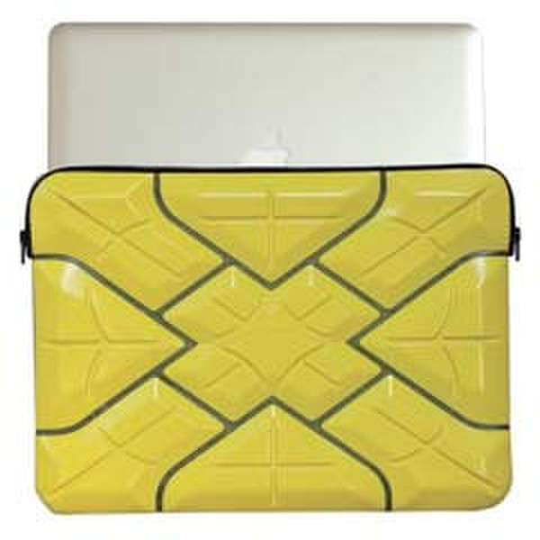 G-Form GF-EXL156001E 17Zoll Sleeve case Gelb Notebooktasche