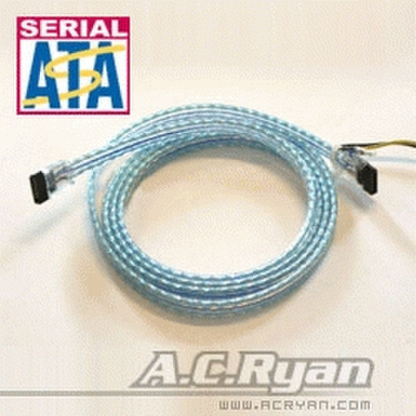 AC Ryan SATA cable 50cm blue neon 0.5m SATA SATA Blue SATA cable