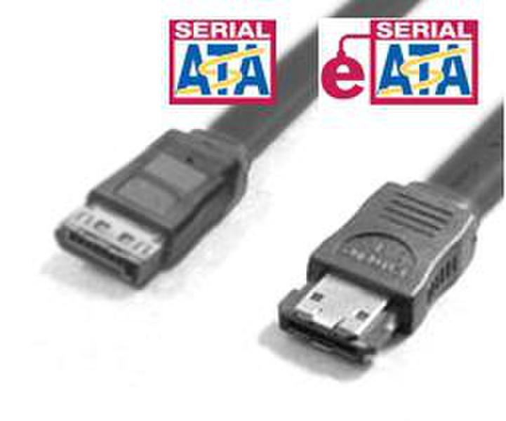 AC Ryan eSATA to SATA2 converter cable 1.8m (6ft) Black 1.8m eSATA Schwarz SATA-Kabel