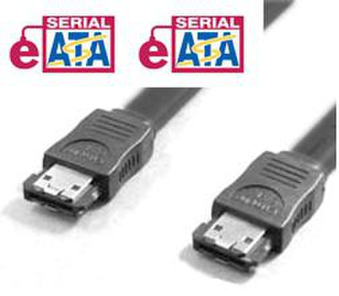 AC Ryan eSATA external cable 1.8m (6ft) Black 1.8m eSATA eSATA Black SATA cable