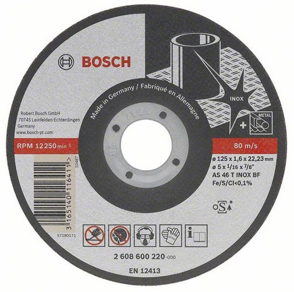 Bosch 2 608 602 221 1шт аксессуар для угловых шлифмашин