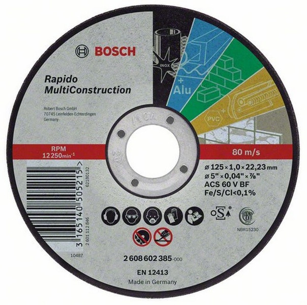 Bosch 2 608 602 383 1шт аксессуар для угловых шлифмашин