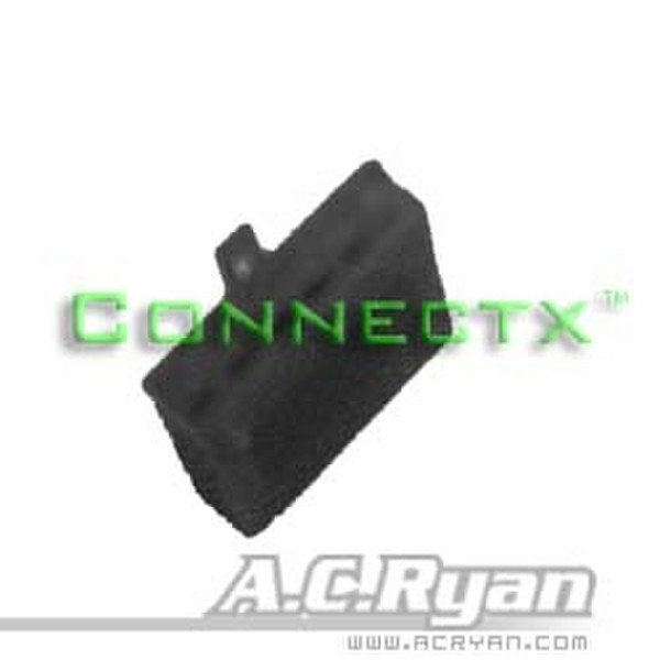 AC Ryan Connectx™ AUX 6pin Female - Black 100x Black cable interface/gender adapter