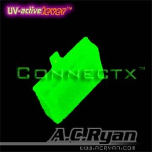 AC Ryan Connectx™ AUX 6pin Female - UVGreen 100x Зеленый кабельный разъем/переходник