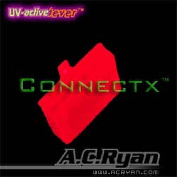 AC Ryan Connectx™ AUX 6pin Female - UVRed 100x Красный кабельный разъем/переходник