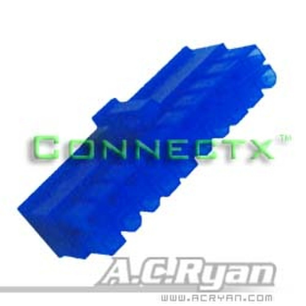 AC Ryan Connectx™ ATX20pin Female - Blue 100x Синий кабельный разъем/переходник