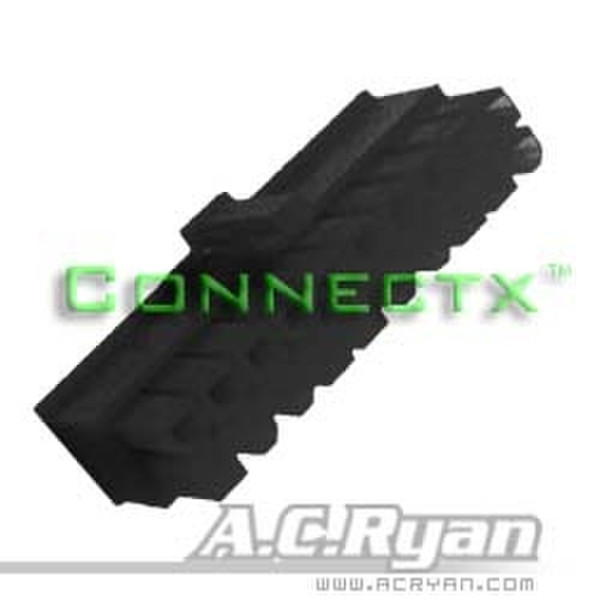 AC Ryan Connectx™ ATX20pin Female - Black 100x Черный кабельный разъем/переходник