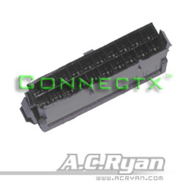AC Ryan Connectx™ ATX20pin Male - Black 100x Black cable interface/gender adapter
