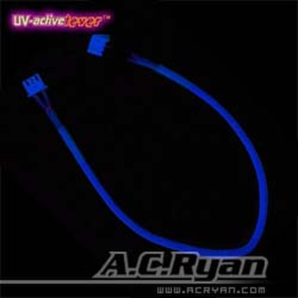 AC Ryan Conductx™ CCFL Extension 30cm, UVblue Blau Stromkabel