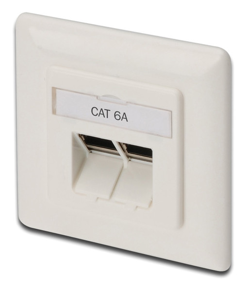 ASSMANN Electronic CAT 6A, Cl. EA RJ-45 Белый розетка