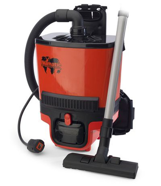 Numatic RSB140 Drum vacuum cleaner 6L 250W Black,Red vacuum