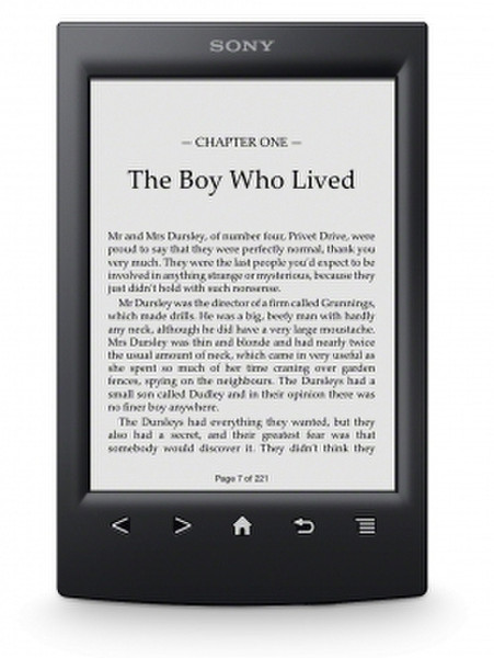 Sony PRS-T2 Limited Edition 6" Сенсорный экран 2ГБ Wi-Fi Черный электронная книга