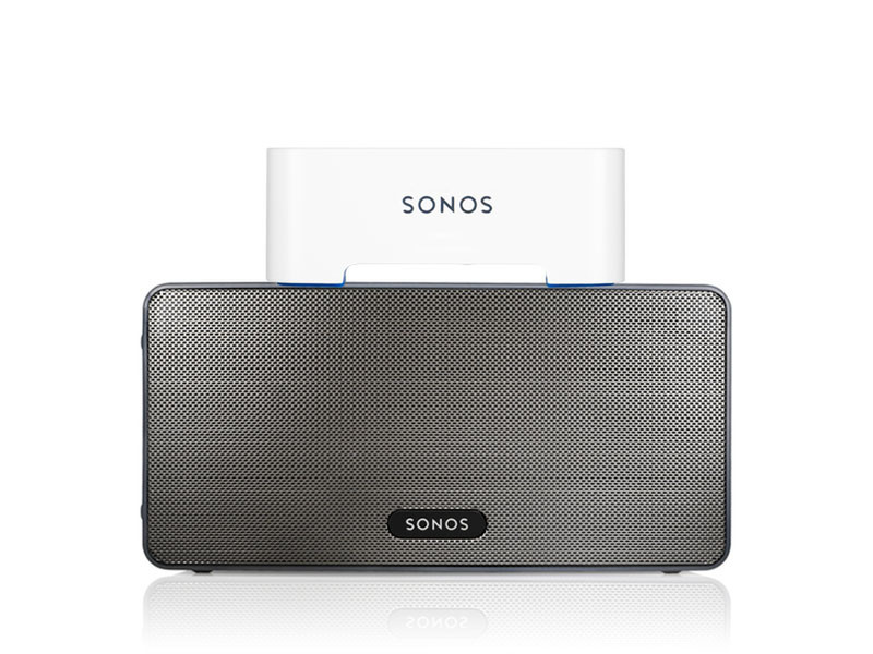 Sonos PLAY:3 + BRIDGE Wi-Fi Черный, Белый медиаплеер