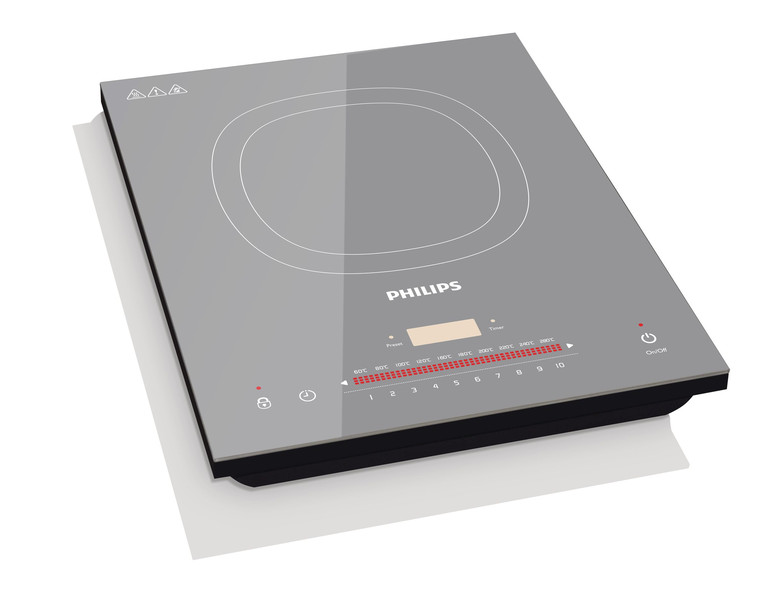 Philips Avance Collection HD4952/40 Tabletop Induction Grey hob