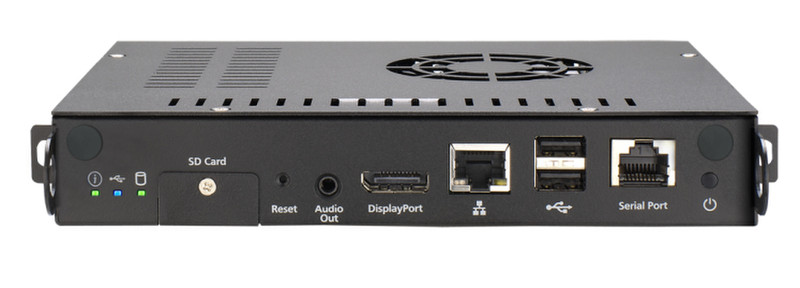 QNAP IS-1620 32ГБ 2560 x 1600пикселей Черный медиаплеер