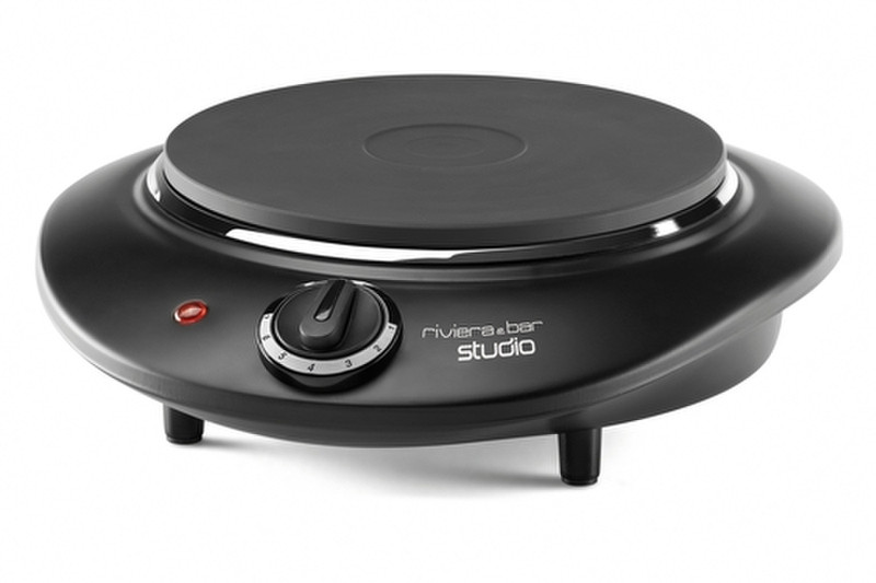 Riviera & Bar QR152A Tabletop Sealed plate Black hob