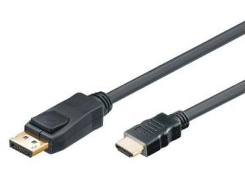 M-Cab DisplayPort - HDMI, 2m 2m DisplayPort HDMI Schwarz